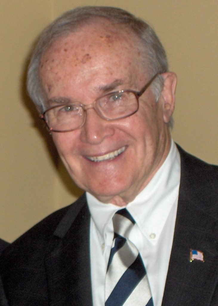 In his 1961 speech to the National Association of Broadcasters, then FCC Chair Newton N. Minow (pictured) called TV a vast wasteland, and extolled programing in the public interest.  